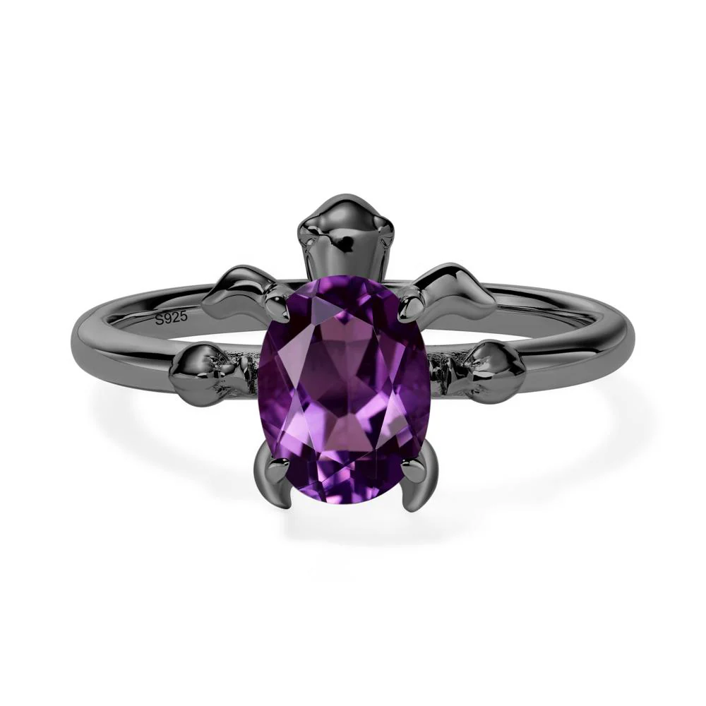 Amethyst Turtle Ring - Image 2