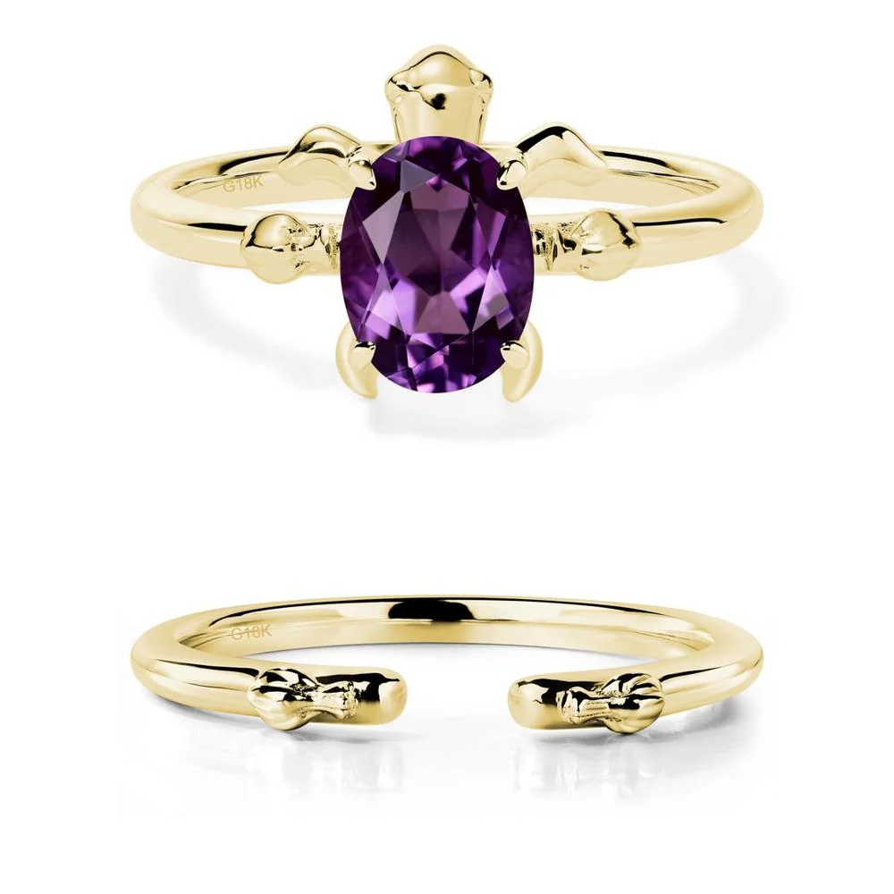 Amethyst Turtle Ring - Image 21
