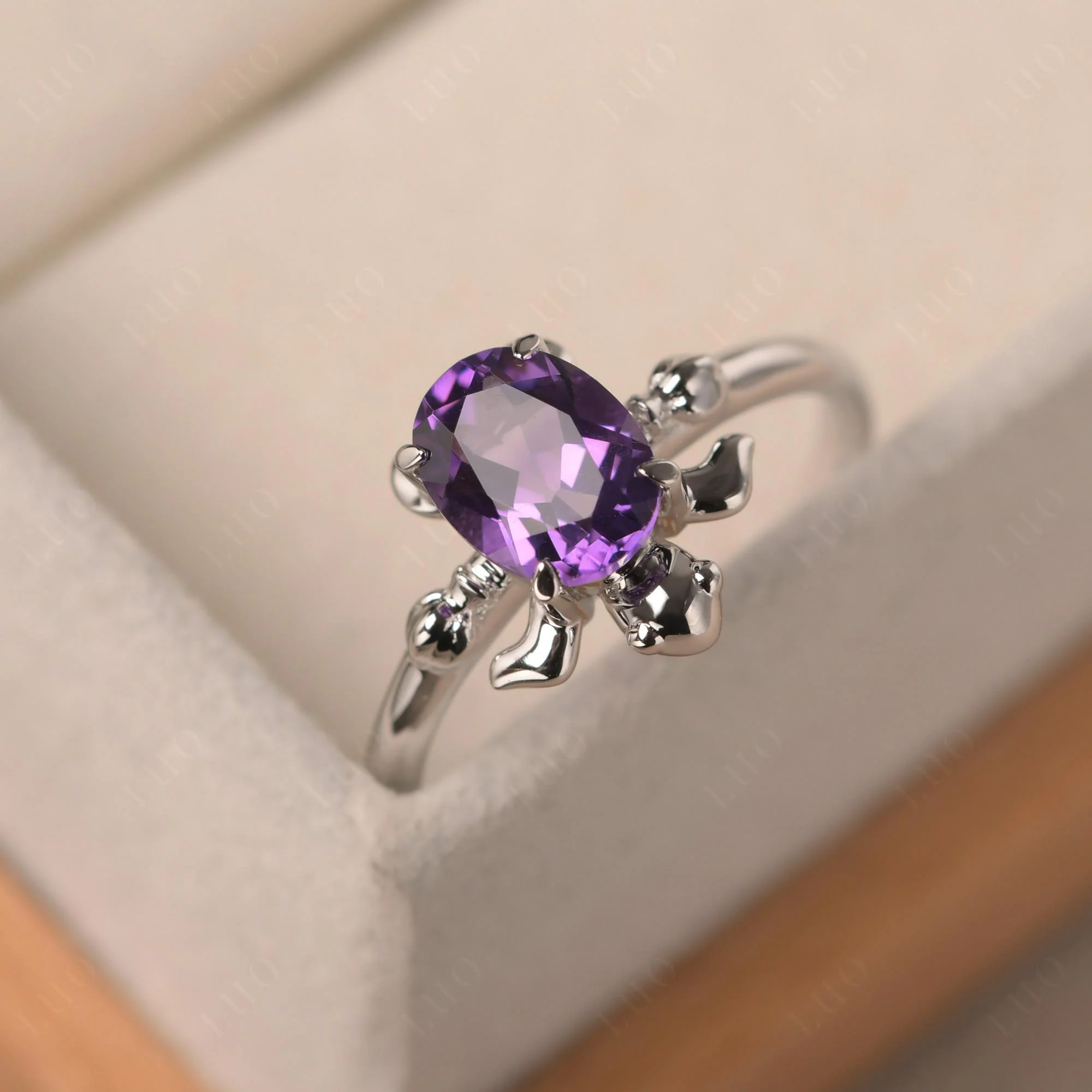 Amethyst Turtle Ring - Image 30