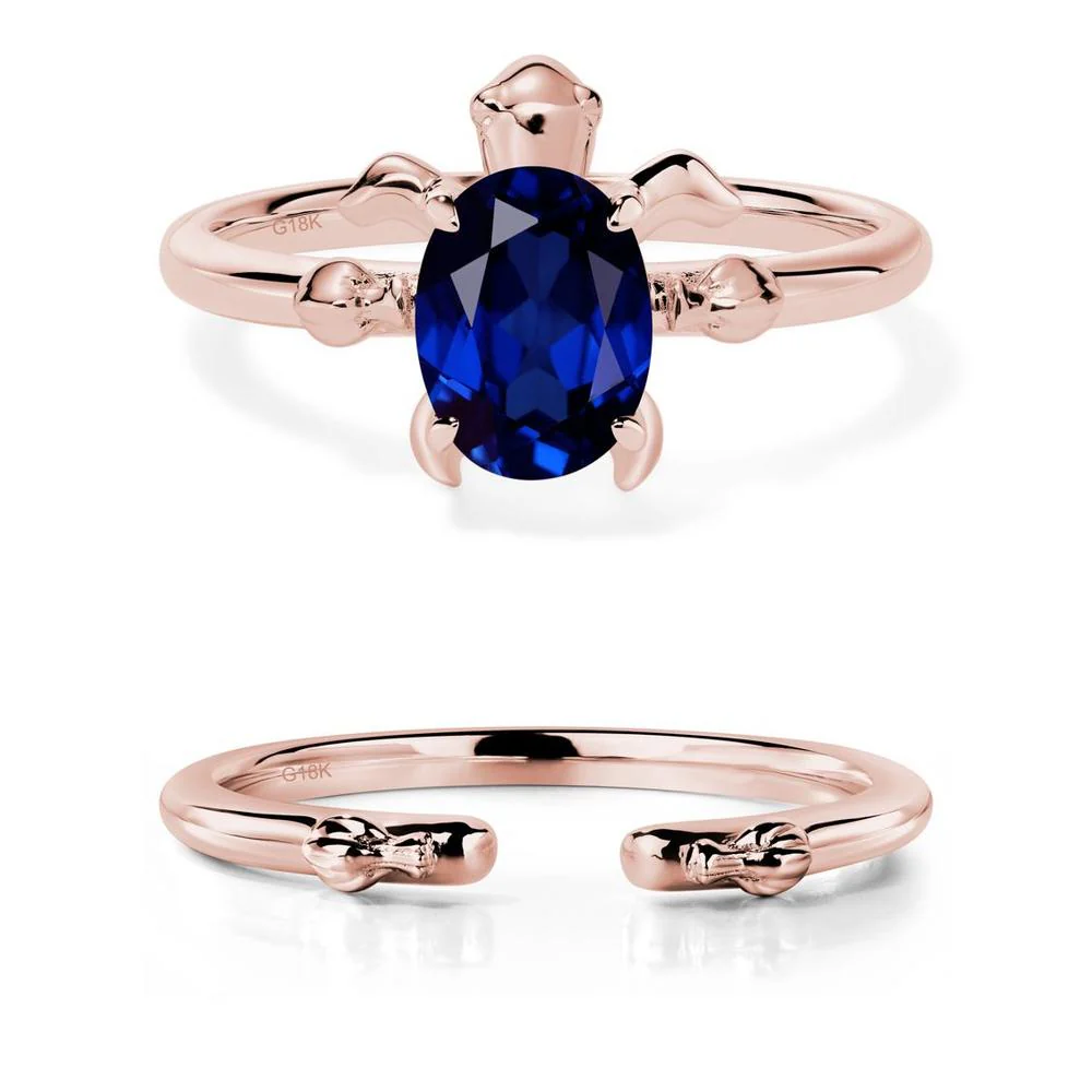 Sapphire Turtle Ring - Image 17