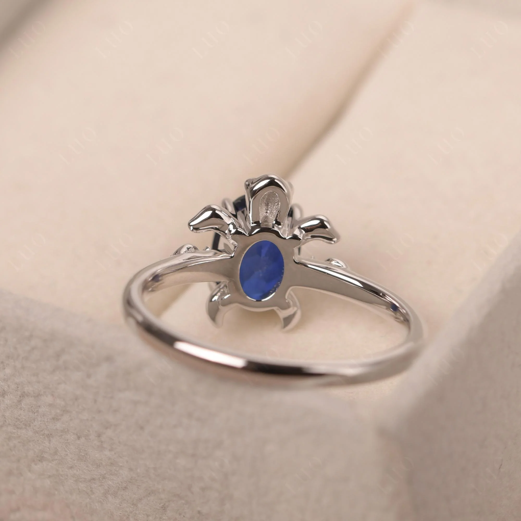 Sapphire Turtle Ring - Image 31