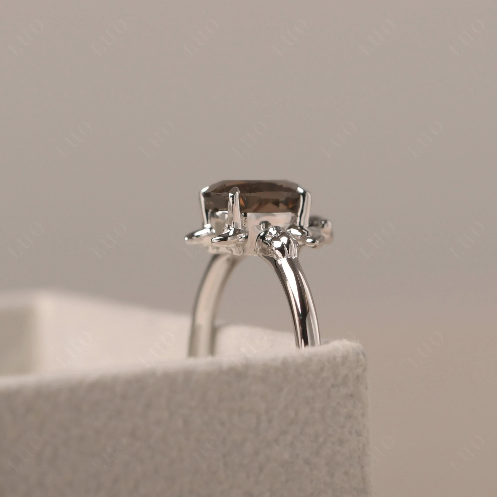Smoky Quartz Sea Turtle Ring - Image 32