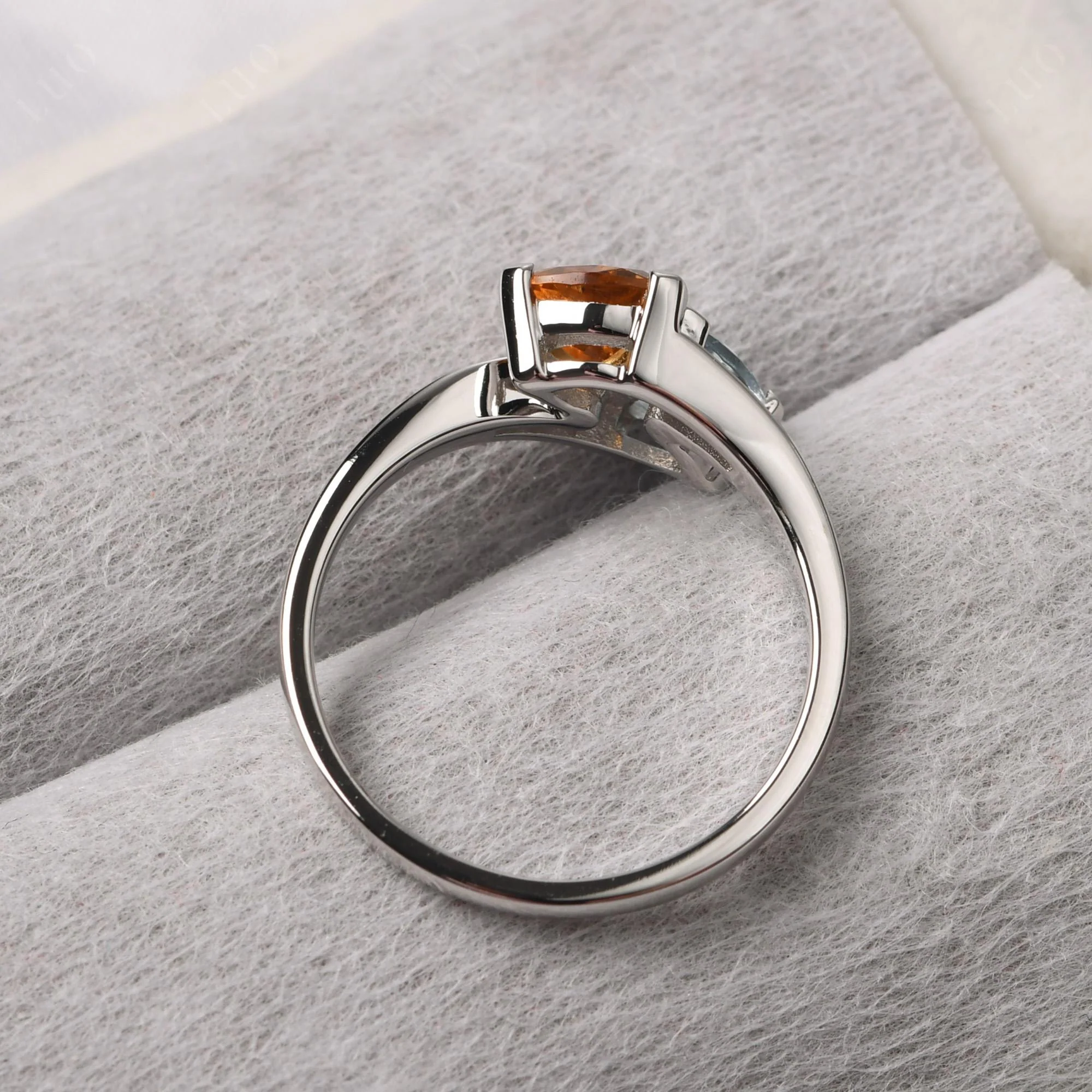 Citrine and Aquamarine Ring - Image 31