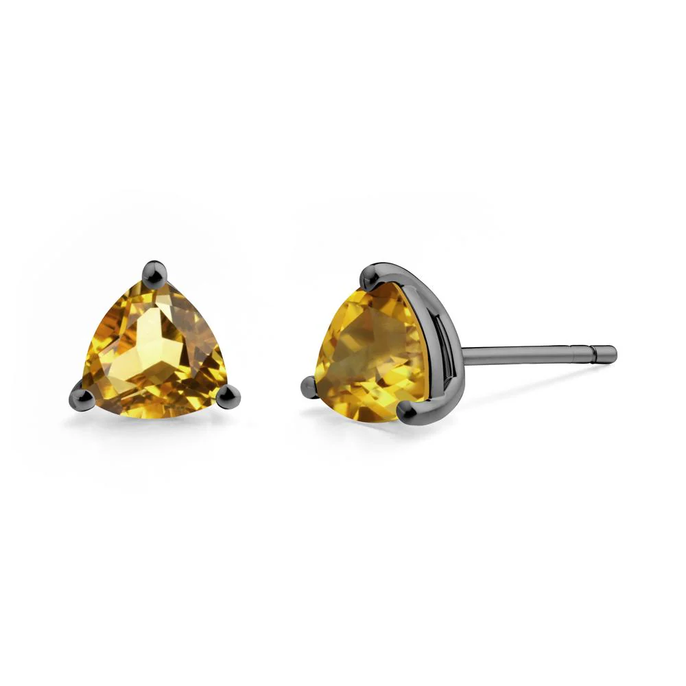 Citrine Stud Earrings - Image 5