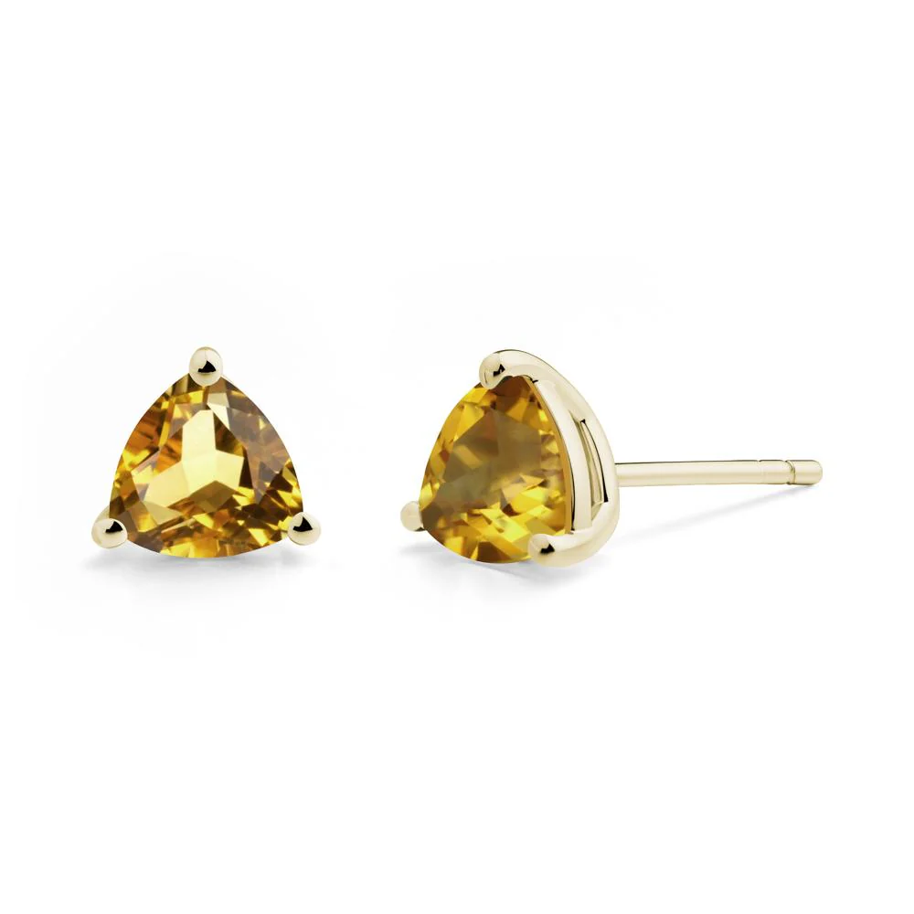 Citrine Stud Earrings - Image 9