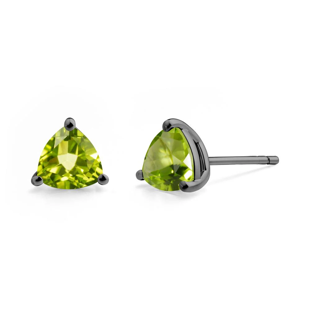 Peridot Stud Earrings - Image 5