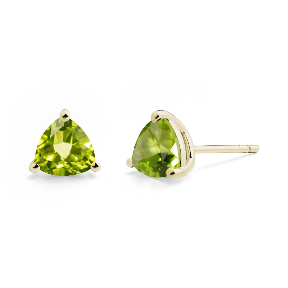 Peridot Stud Earrings - Image 7