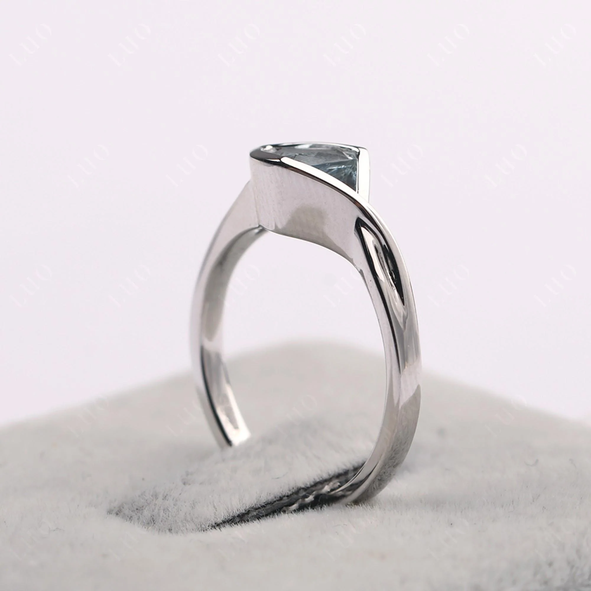 Aquamarine Arrowhead Ring - Image 13