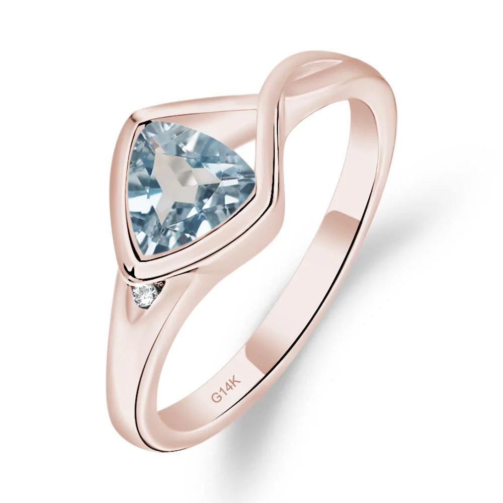 Aquamarine Arrowhead Ring - Image 4