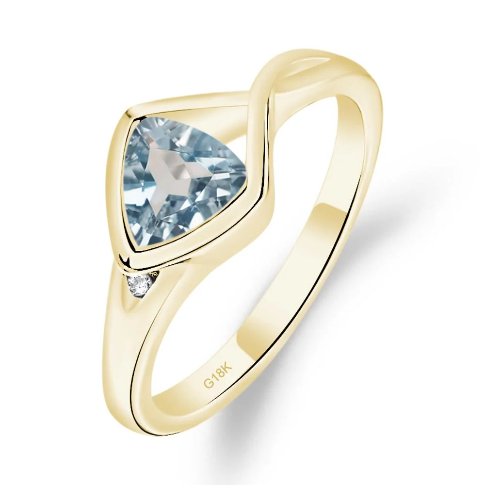 Aquamarine Arrowhead Ring - Image 7