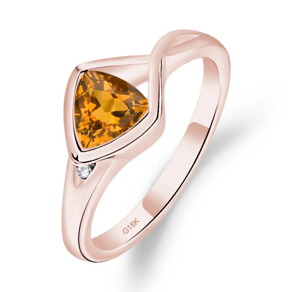 Citrine Arrowhead Ring - Image 6