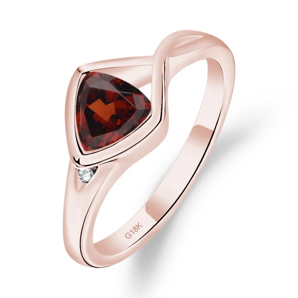 Garnet Arrowhead Ring - Image 6