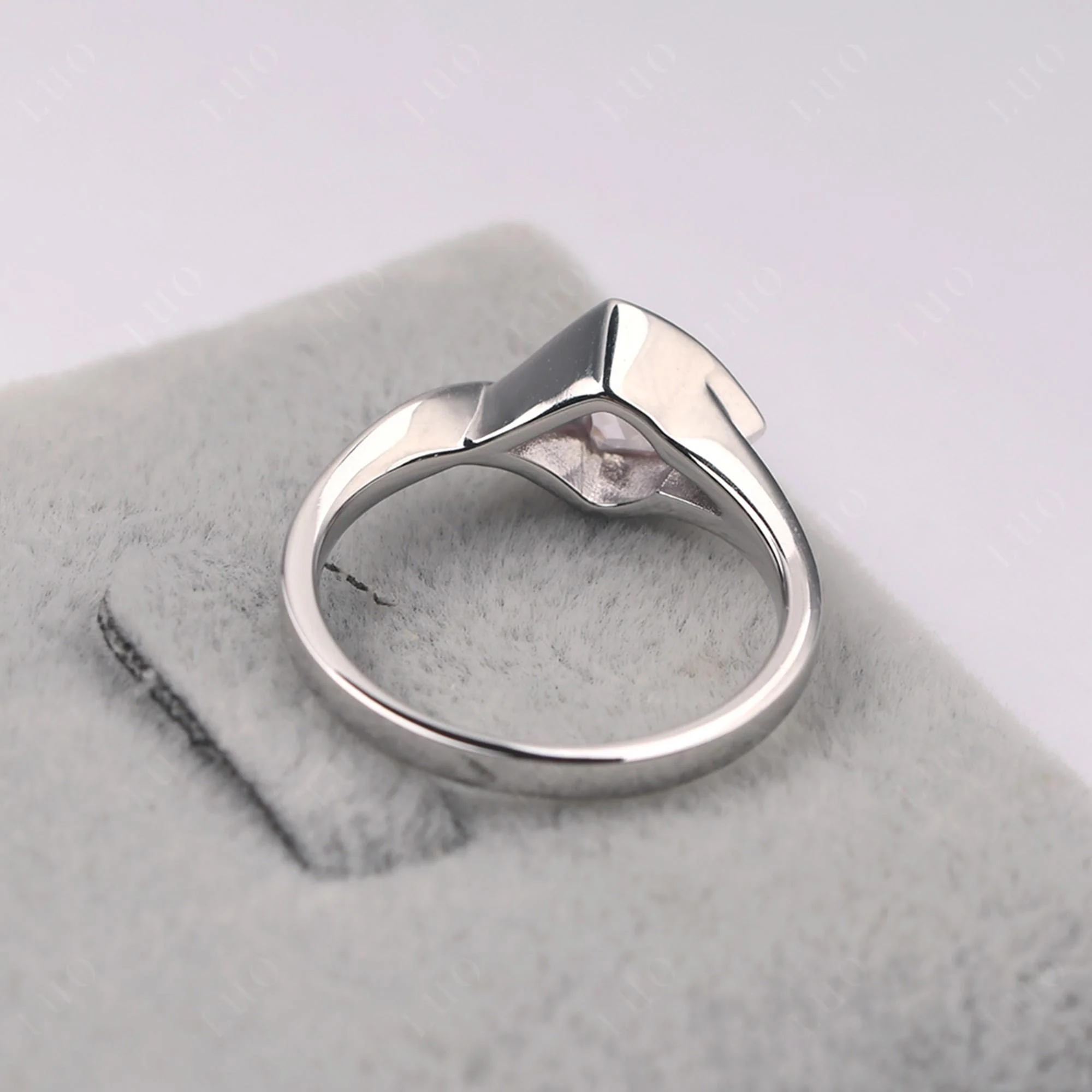 Morganite Arrowhead Ring - Image 12