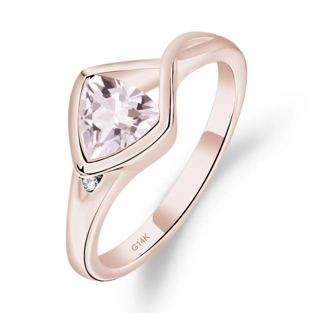 Morganite Arrowhead Ring - Image 5