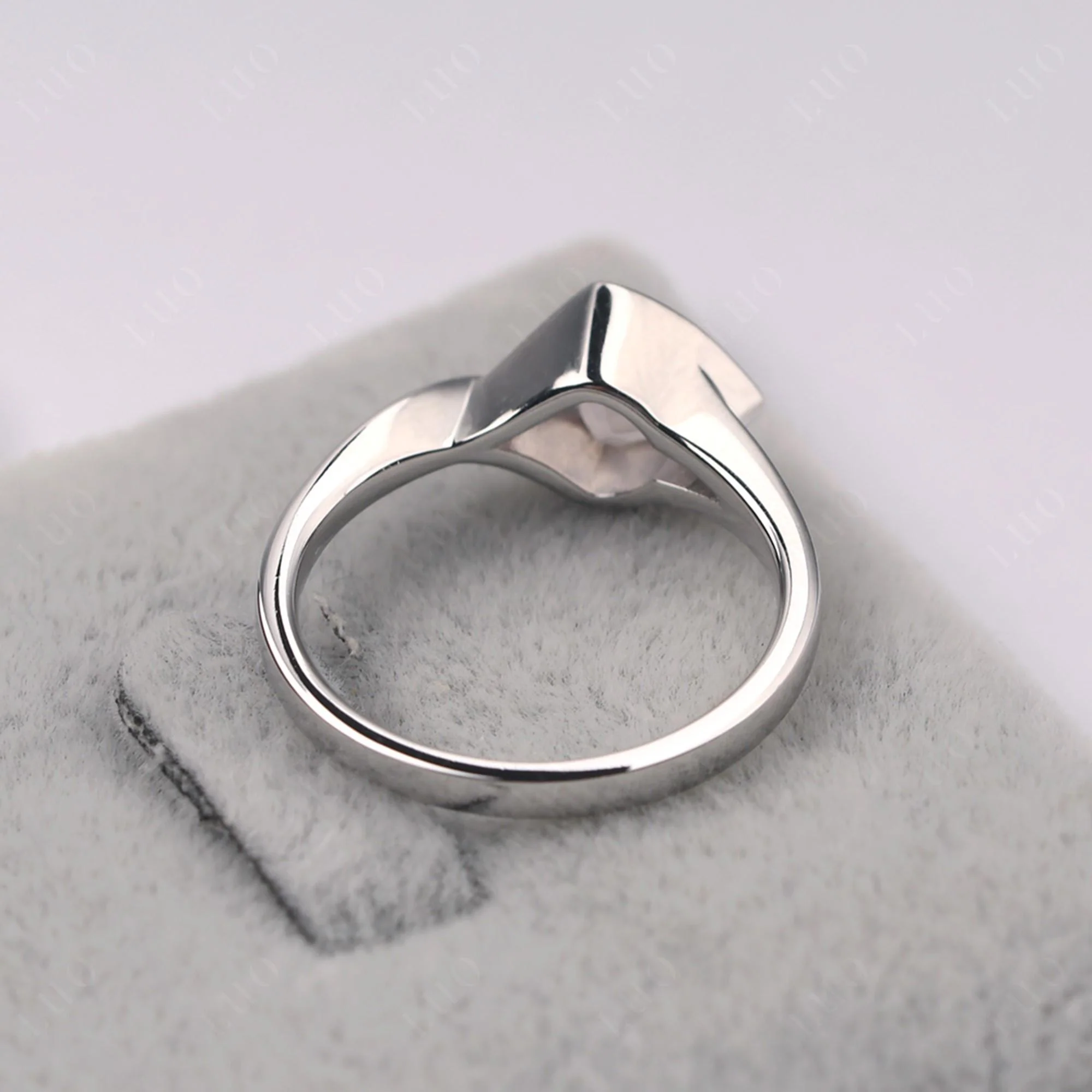 Rose Quartz Arrowhead Ring - Image 12