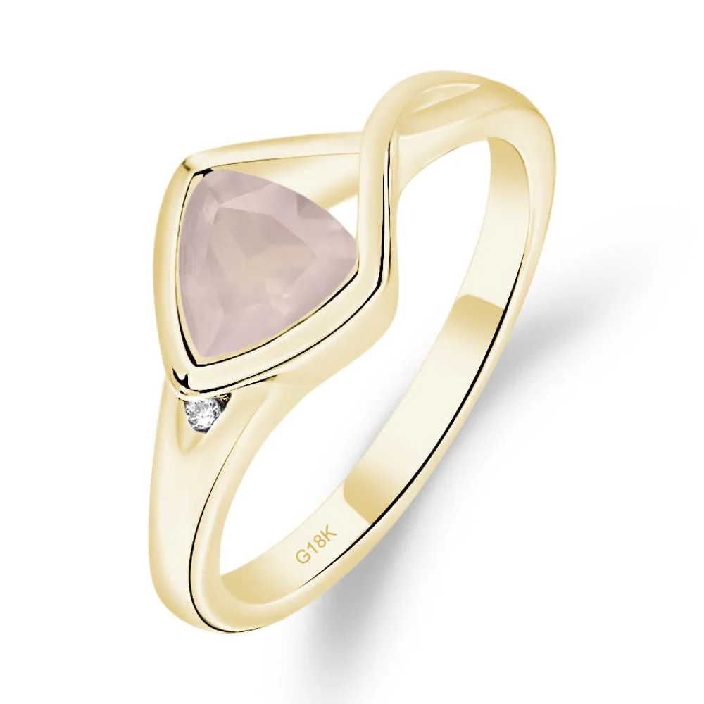 Rose Quartz Arrowhead Ring - Image 2
