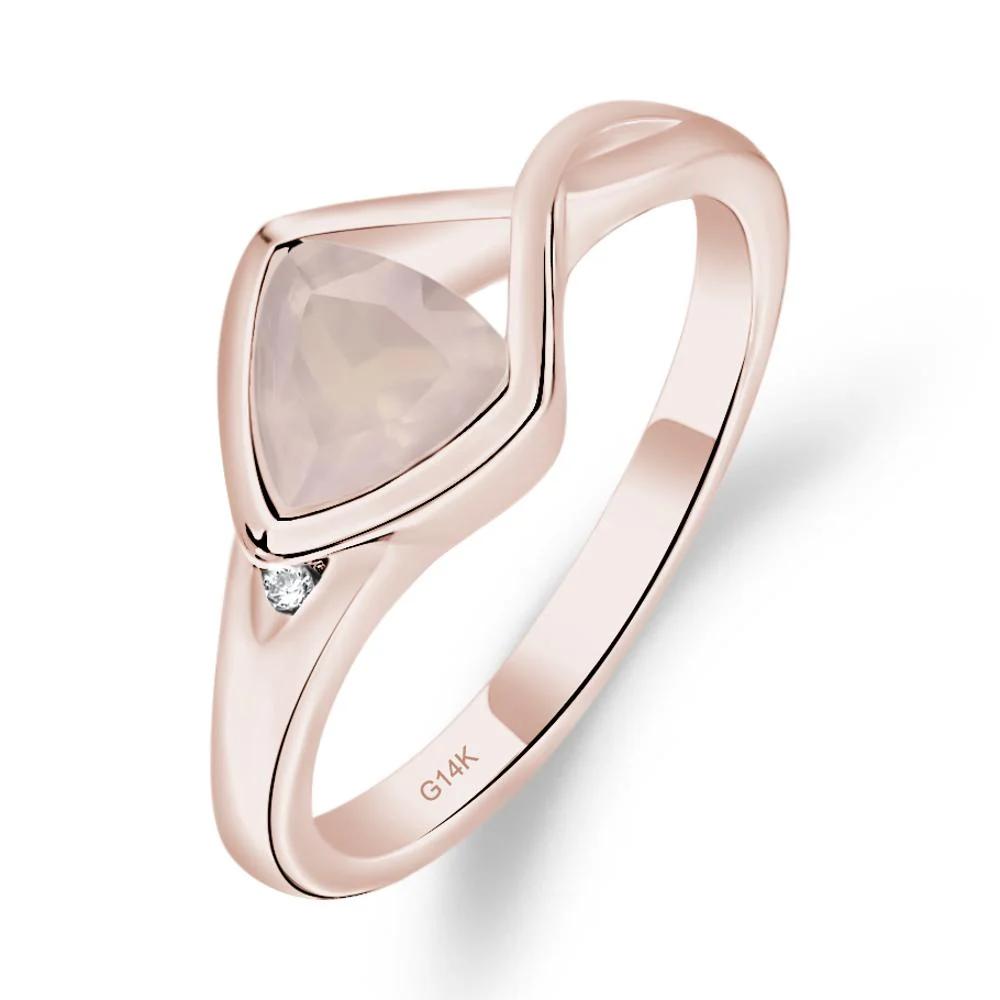 Rose Quartz Arrowhead Ring - Image 7