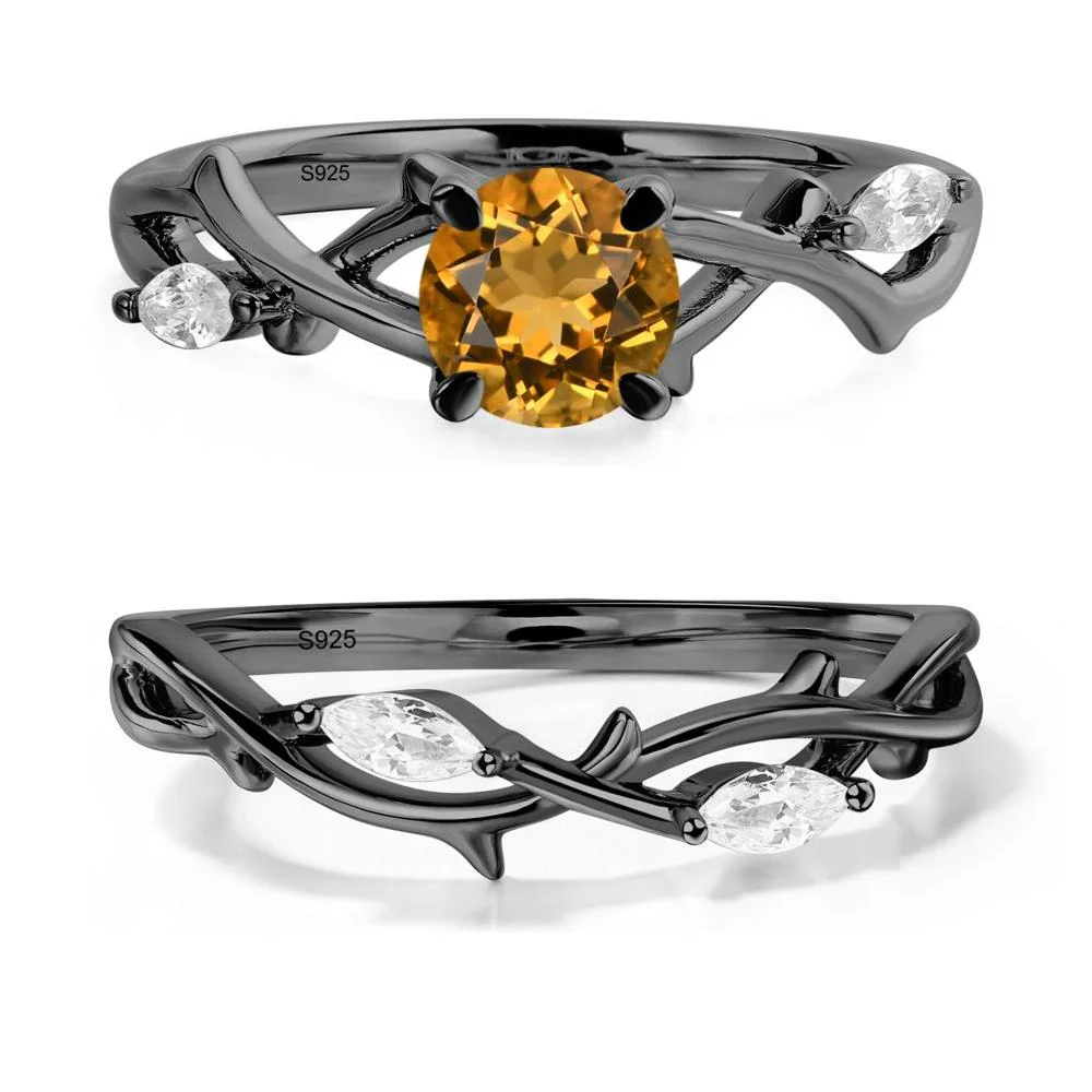 Citrine Twig Promise Ring - Image 23