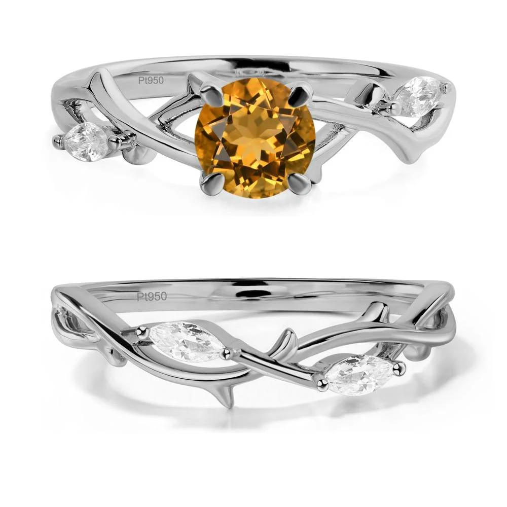 Citrine Twig Promise Ring - Image 25