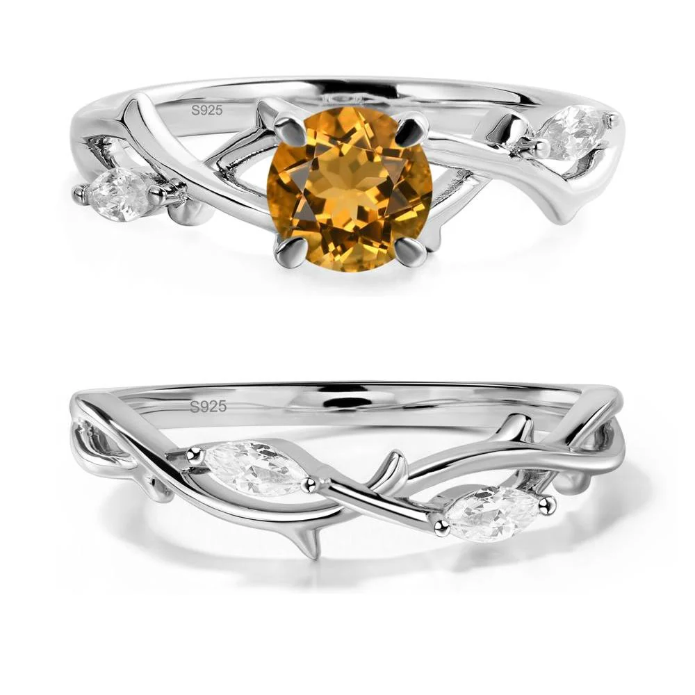 Citrine Twig Promise Ring - Image 27