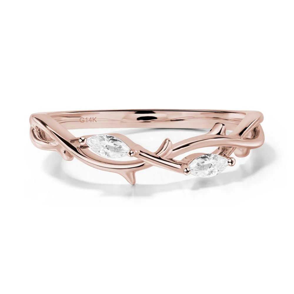 Emerald Twig Promise Ring - Image 12