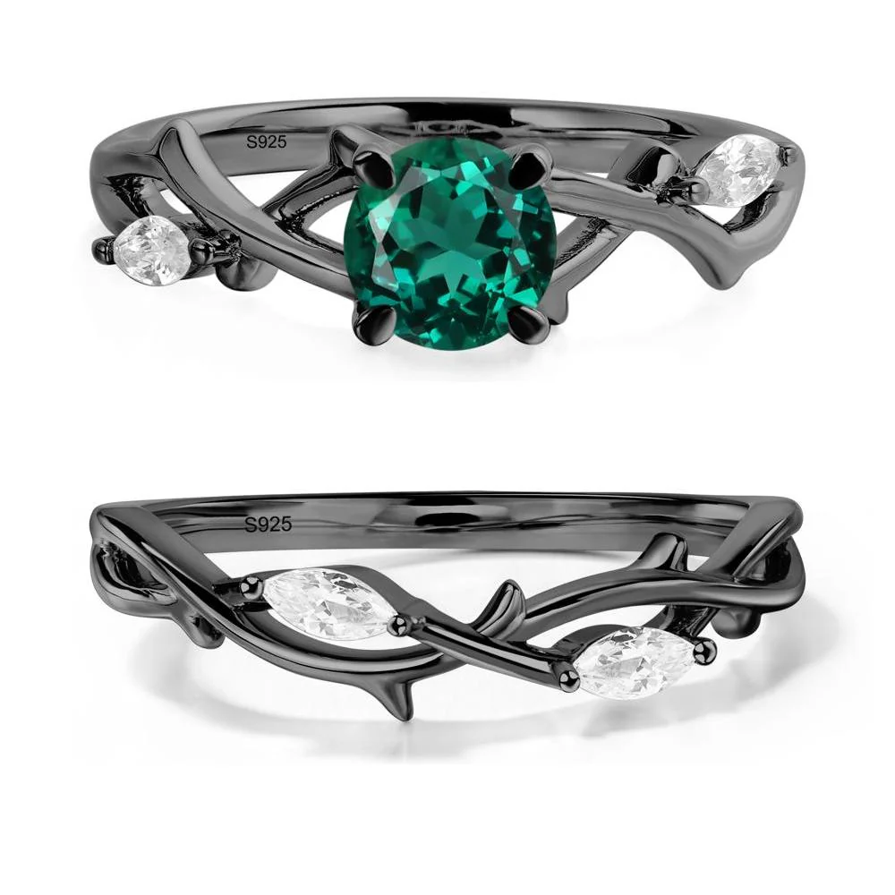 Emerald Twig Promise Ring - Image 23