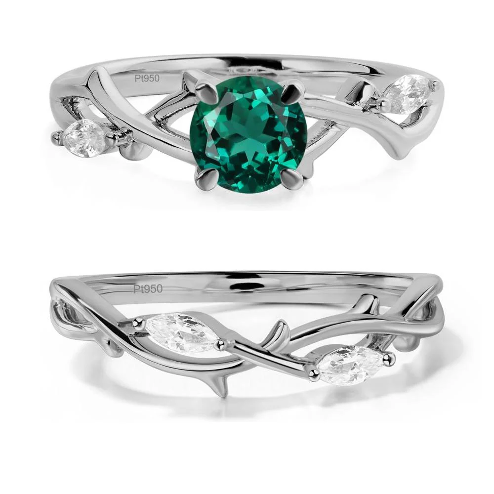 Emerald Twig Promise Ring - Image 25
