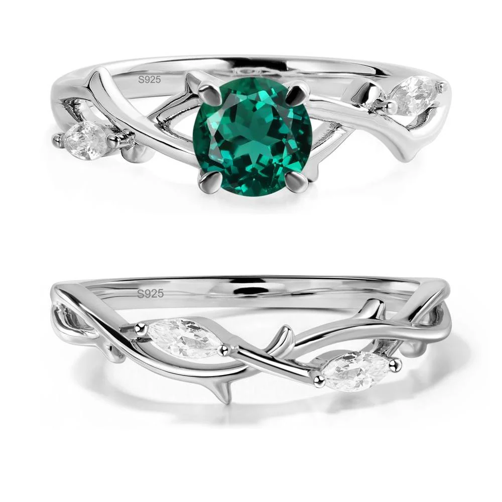 Emerald Twig Promise Ring - Image 27
