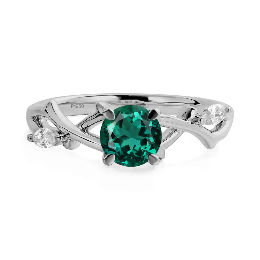 Emerald Twig Promise Ring - Image 9