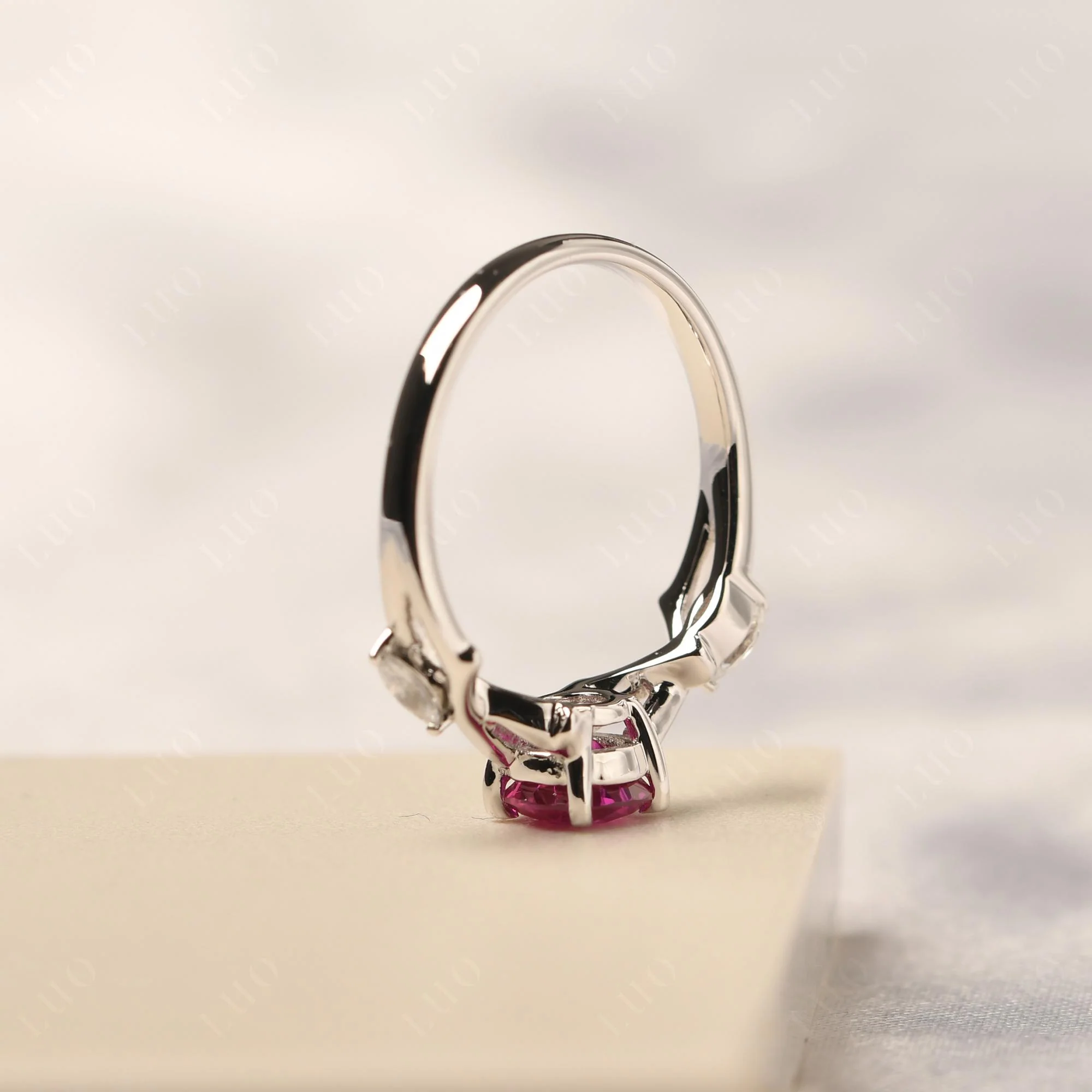 Ruby Twig Promise Ring - Image 32