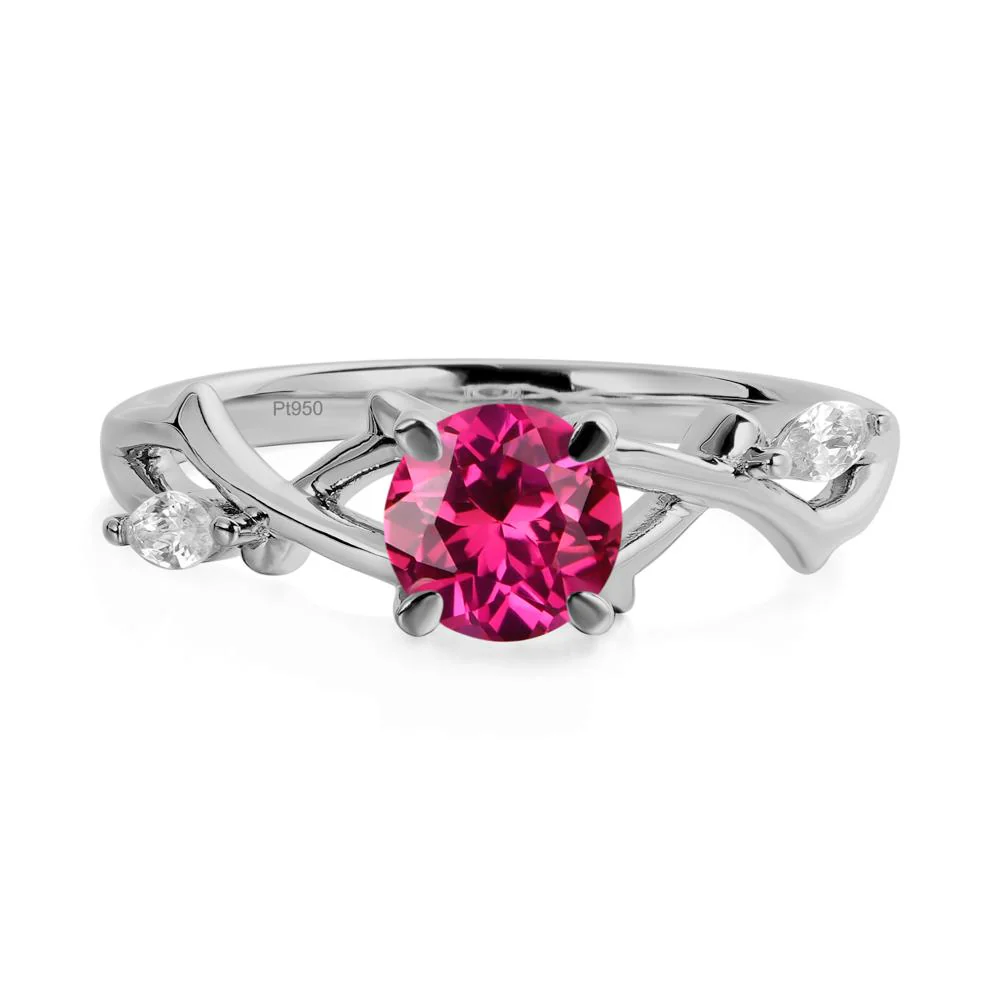 Ruby Twig Promise Ring - Image 9