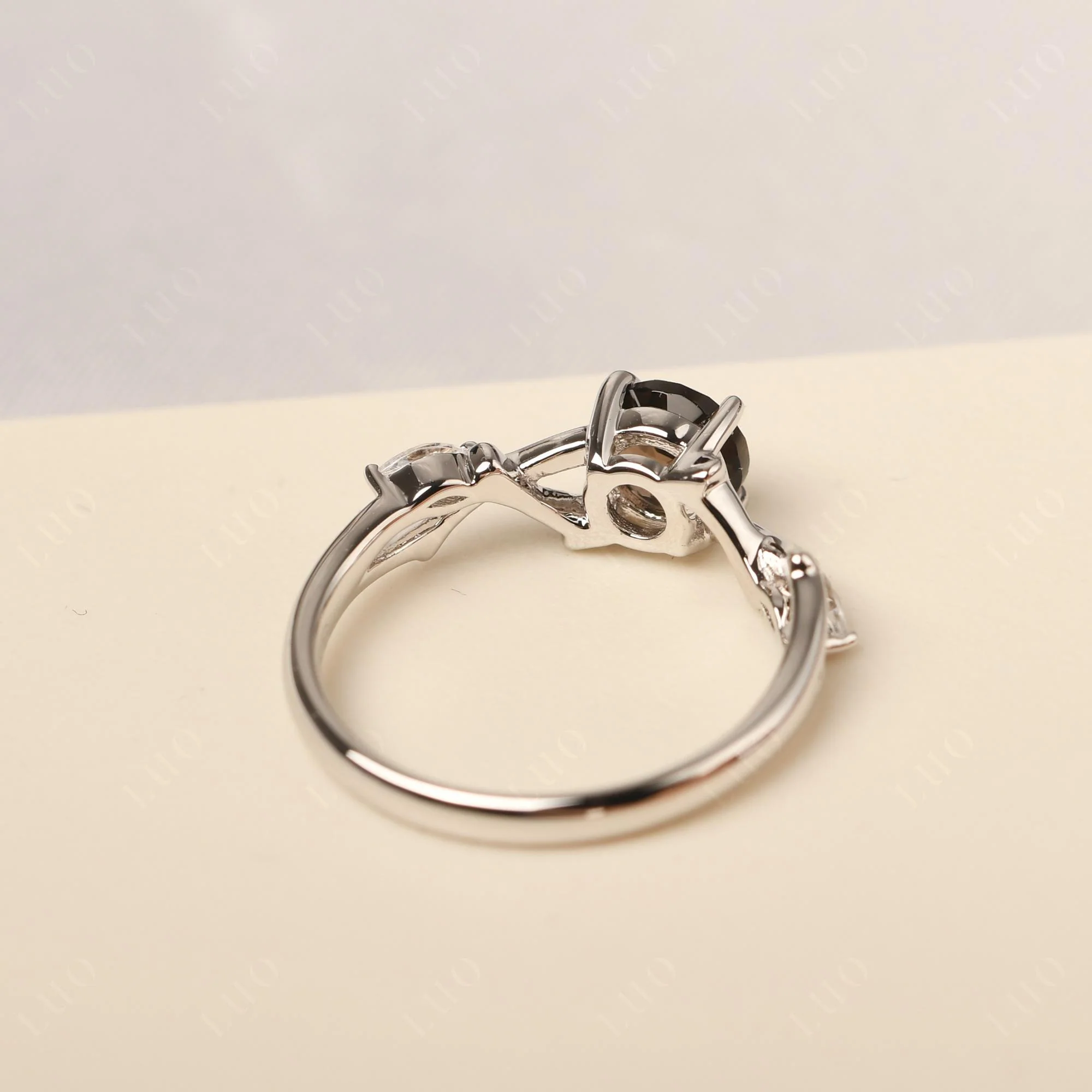 Smoky Quartz Twig Promise Ring - Image 31