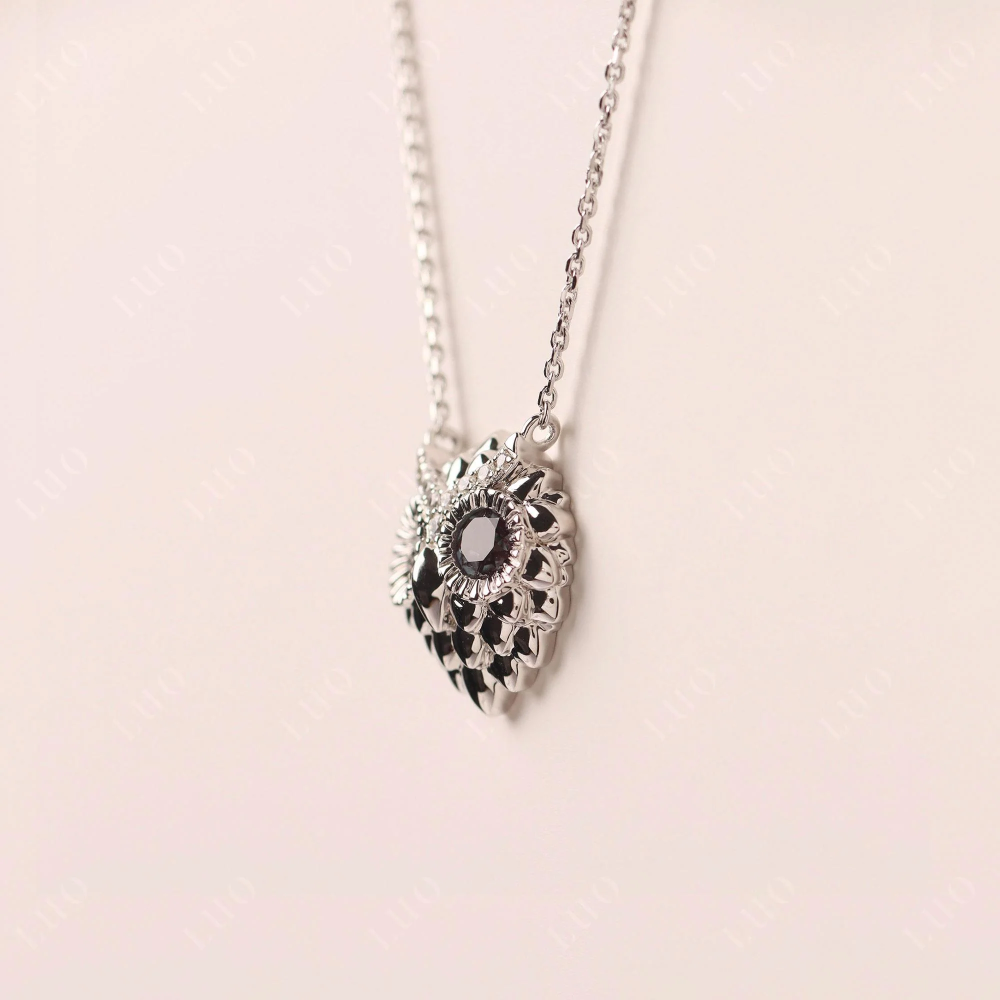 Alexandrite Owl Necklace - Image 11