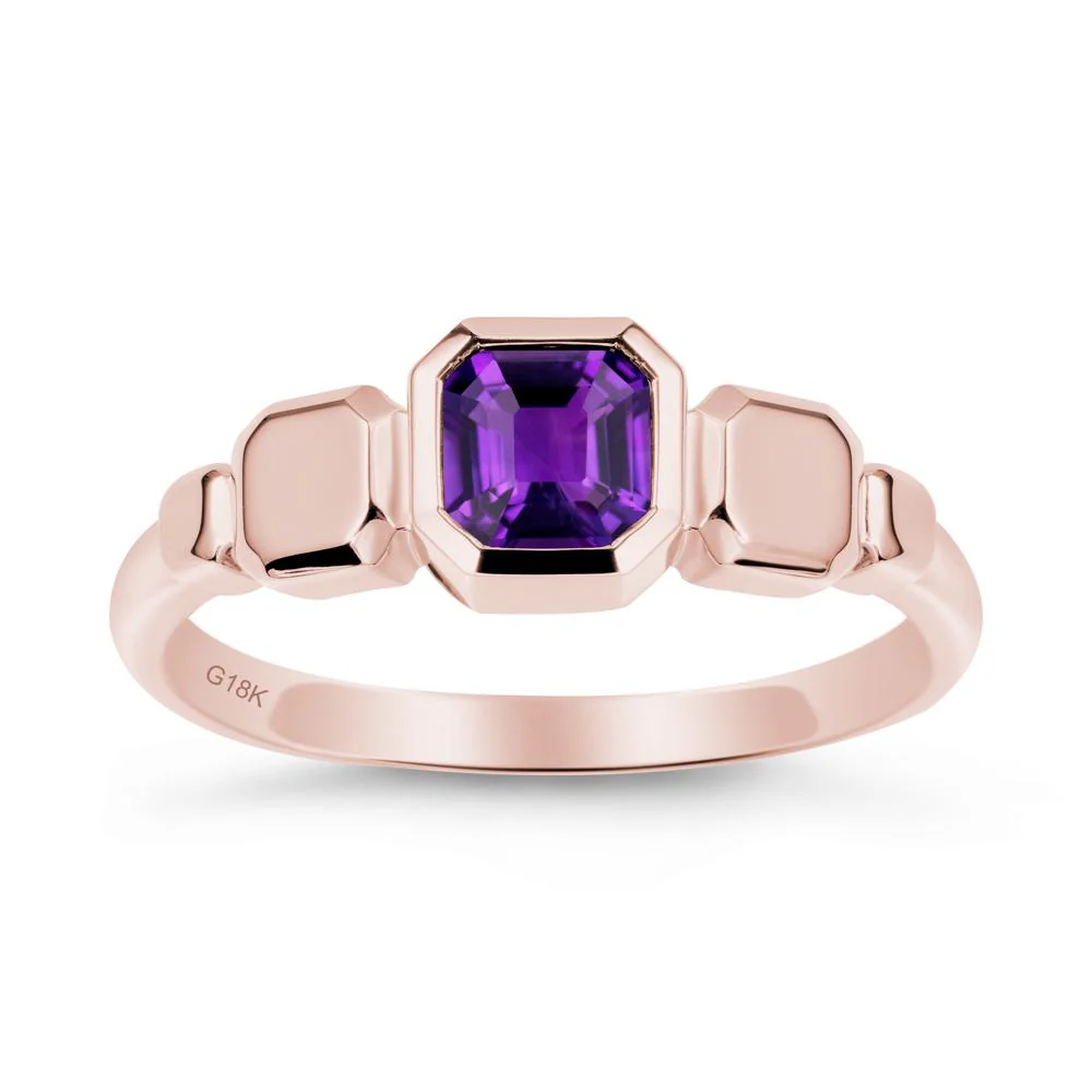 Unique Ascher Amethyst Ring - Image 5