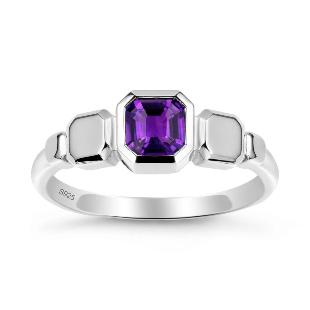 Unique Ascher Amethyst Ring - Image 9