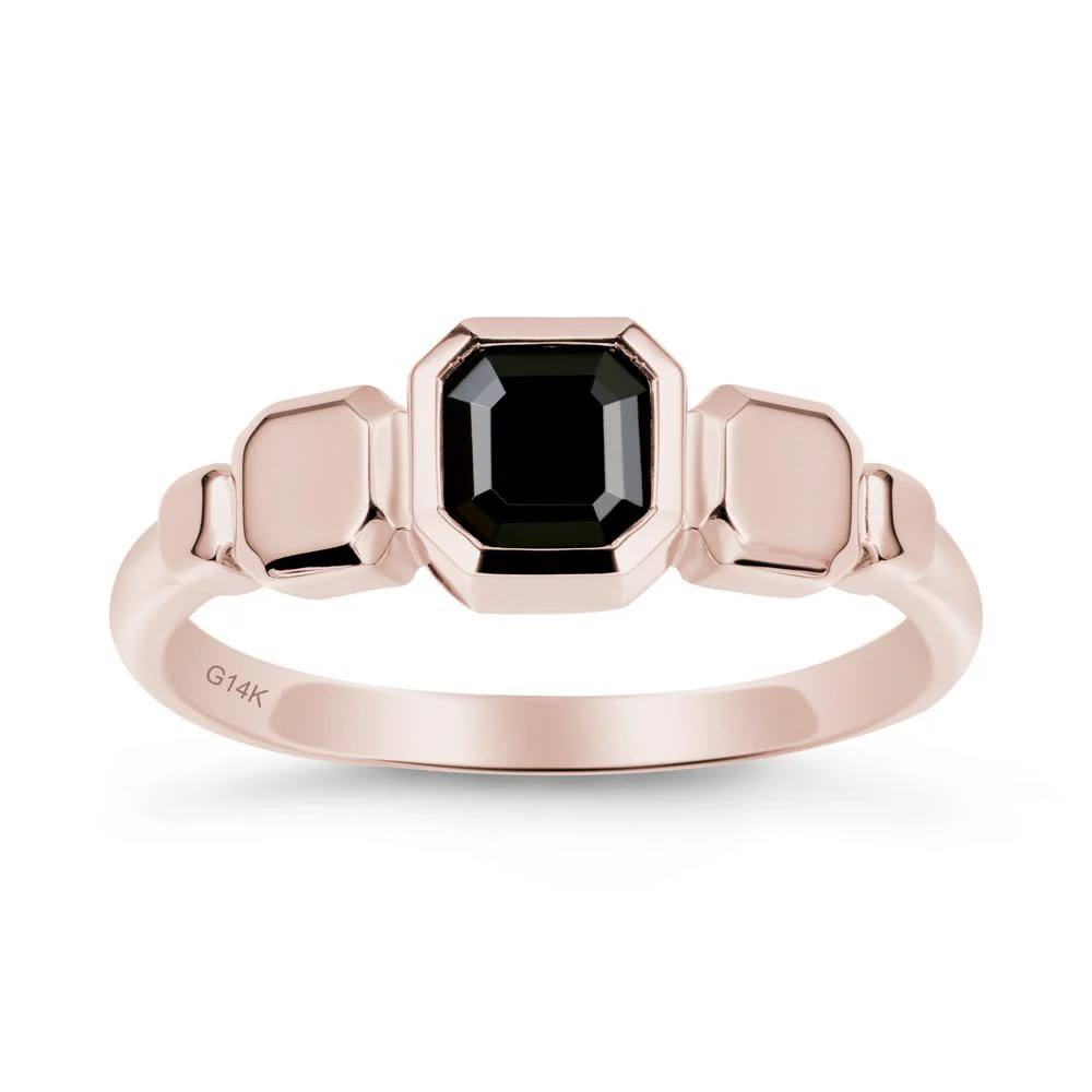 Unique Ascher Black Spinel Ring - Image 2