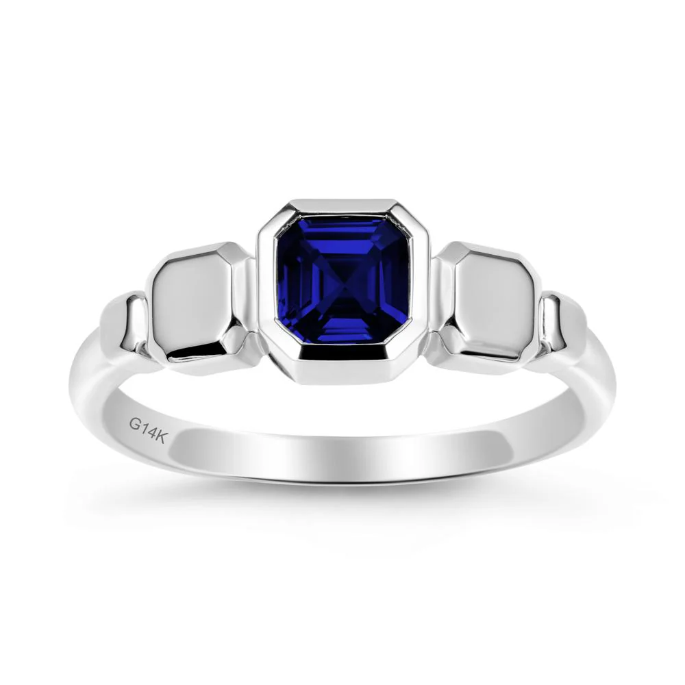 Unique Ascher Sapphire Ring - Image 3