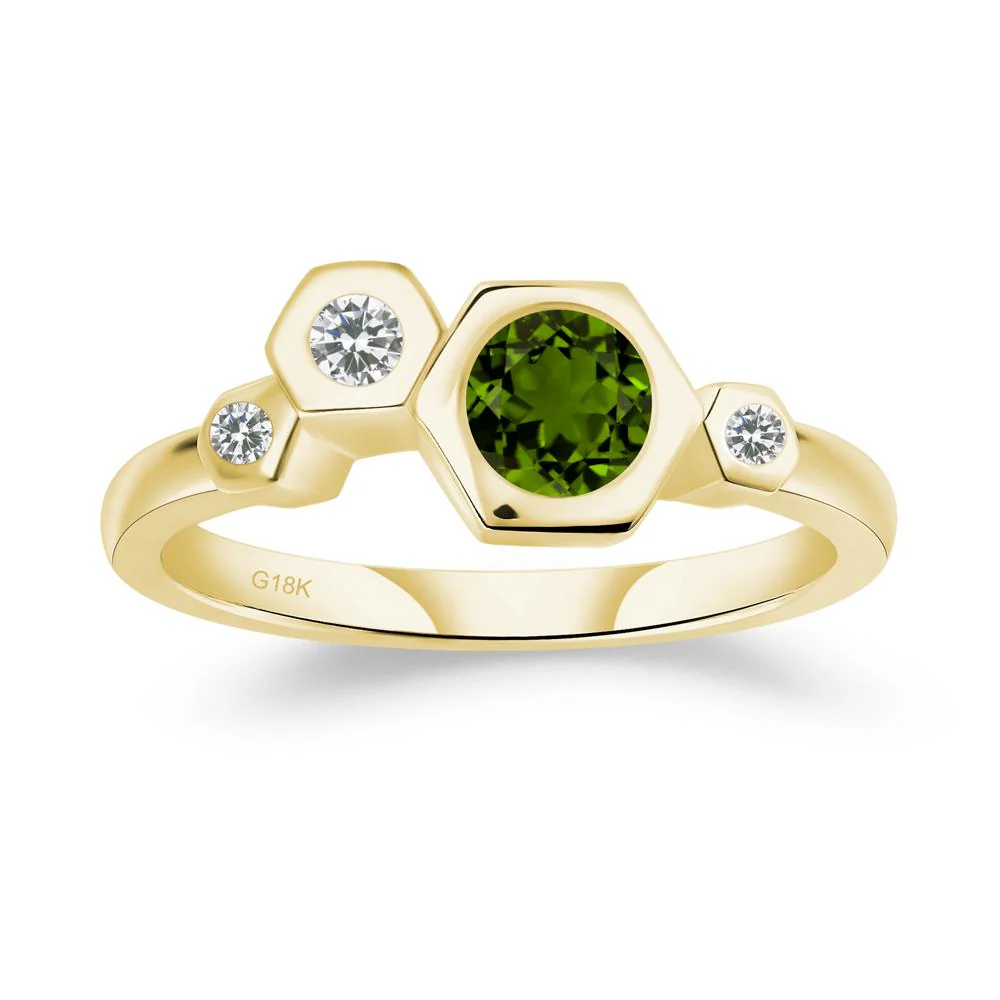Unique Diopside Constellation Ring - Image 7