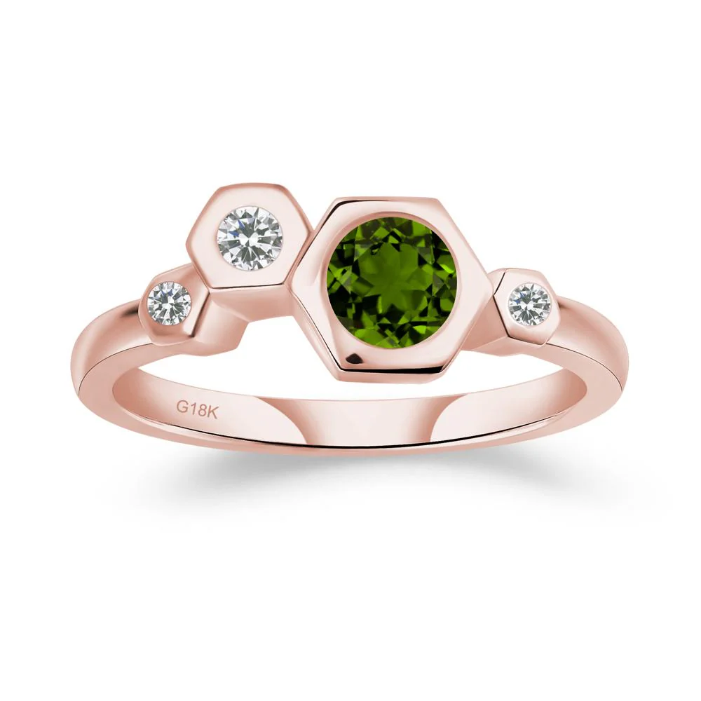 Unique Diopside Constellation Ring - Image 8