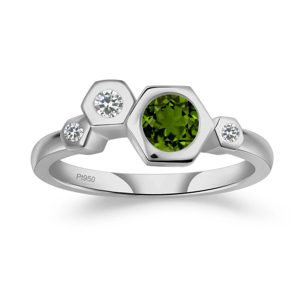 Unique Diopside Constellation Ring - Image 9