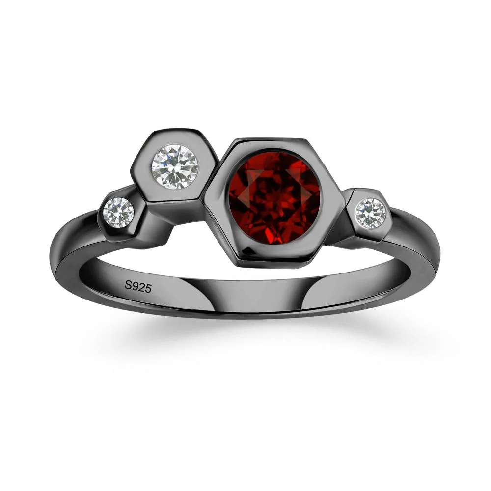 Unique Garnet Constellation Ring - Image 2