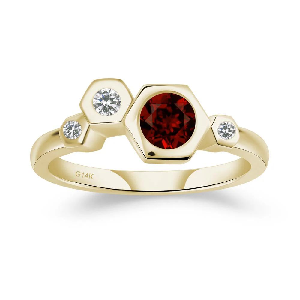 Unique Garnet Constellation Ring - Image 4