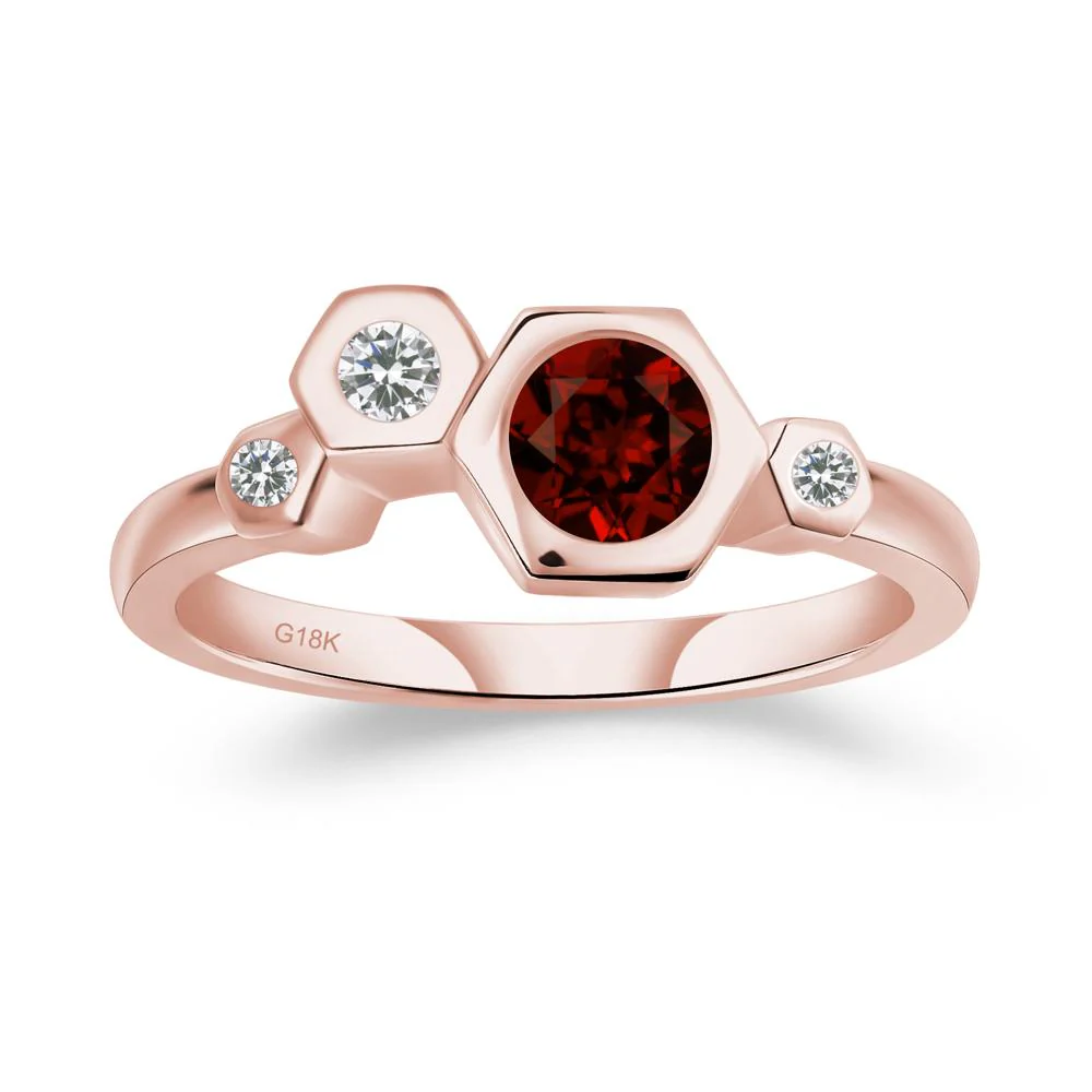 Unique Garnet Constellation Ring - Image 8
