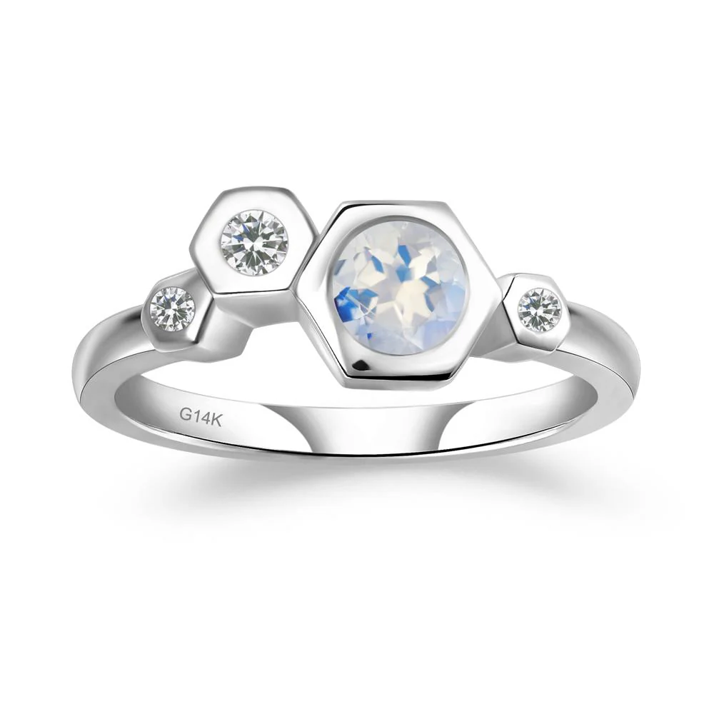 Unique Moonstone Constellation Ring - Image 3