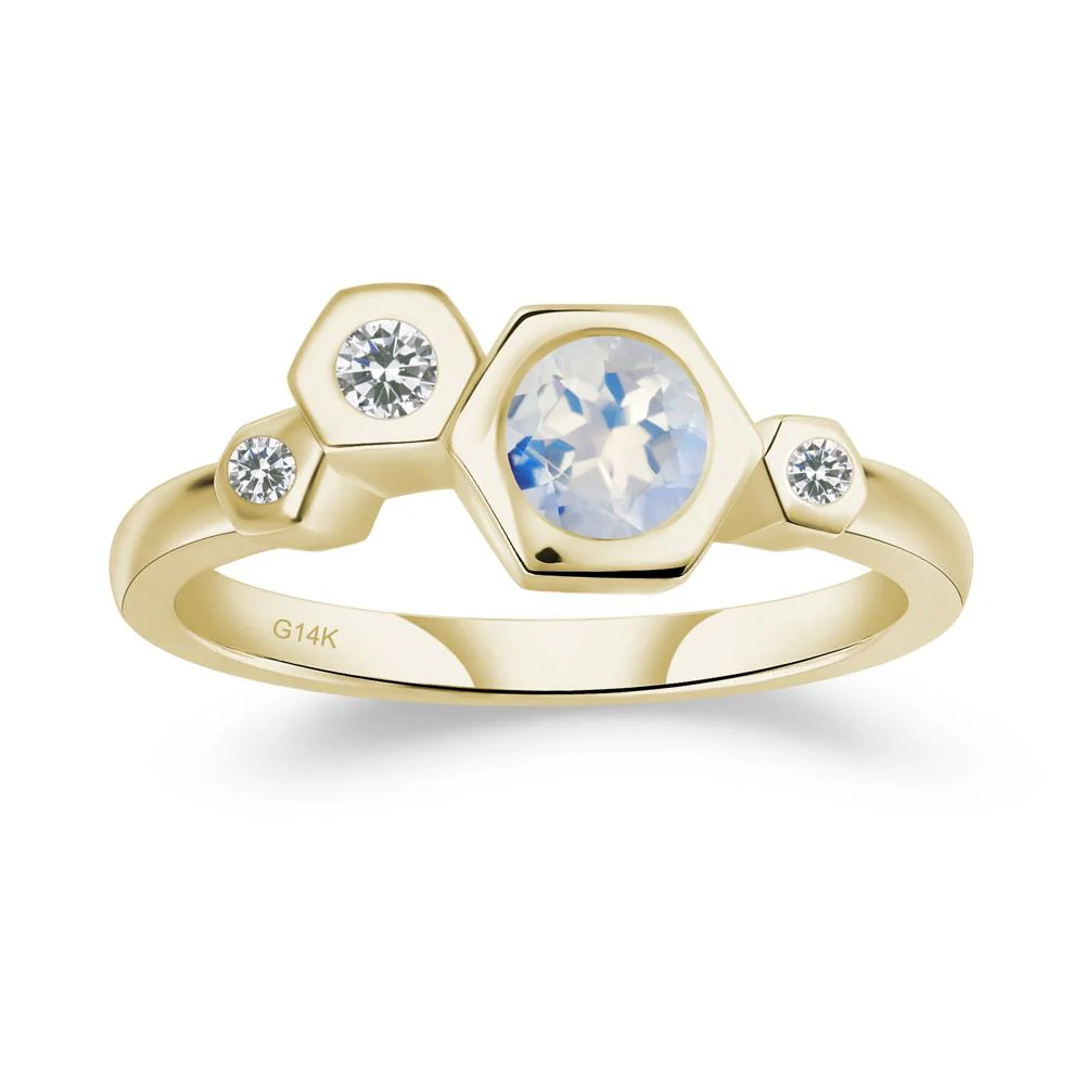Unique Moonstone Constellation Ring - Image 4