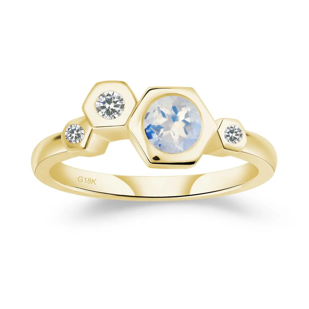 Unique Moonstone Constellation Ring - Image 7
