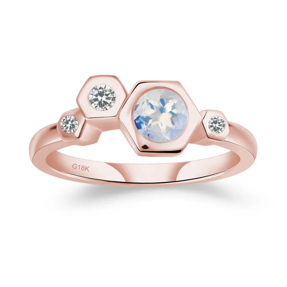 Unique Moonstone Constellation Ring - Image 8