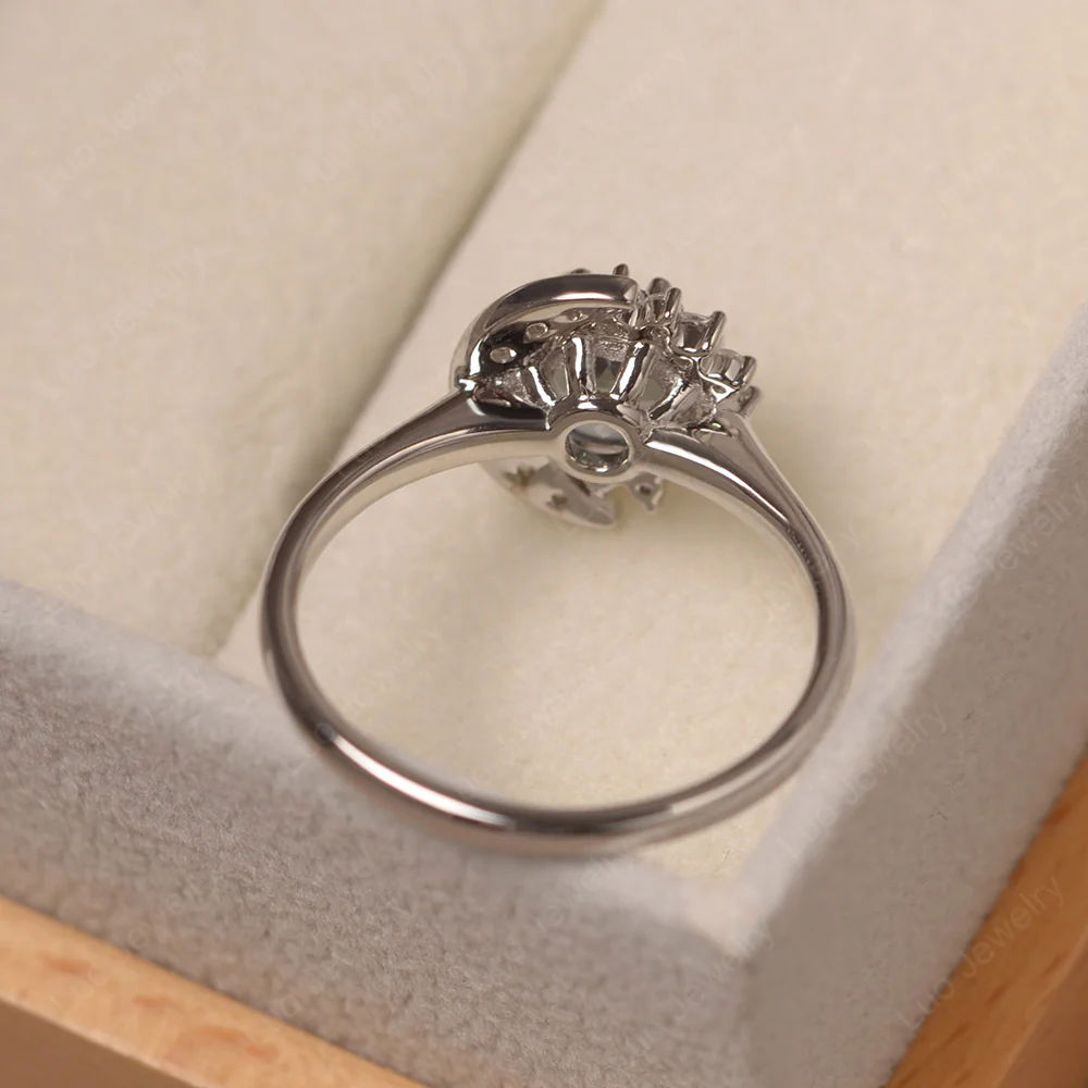 Mystic Topaz Sun and Moon Ring - Image 3