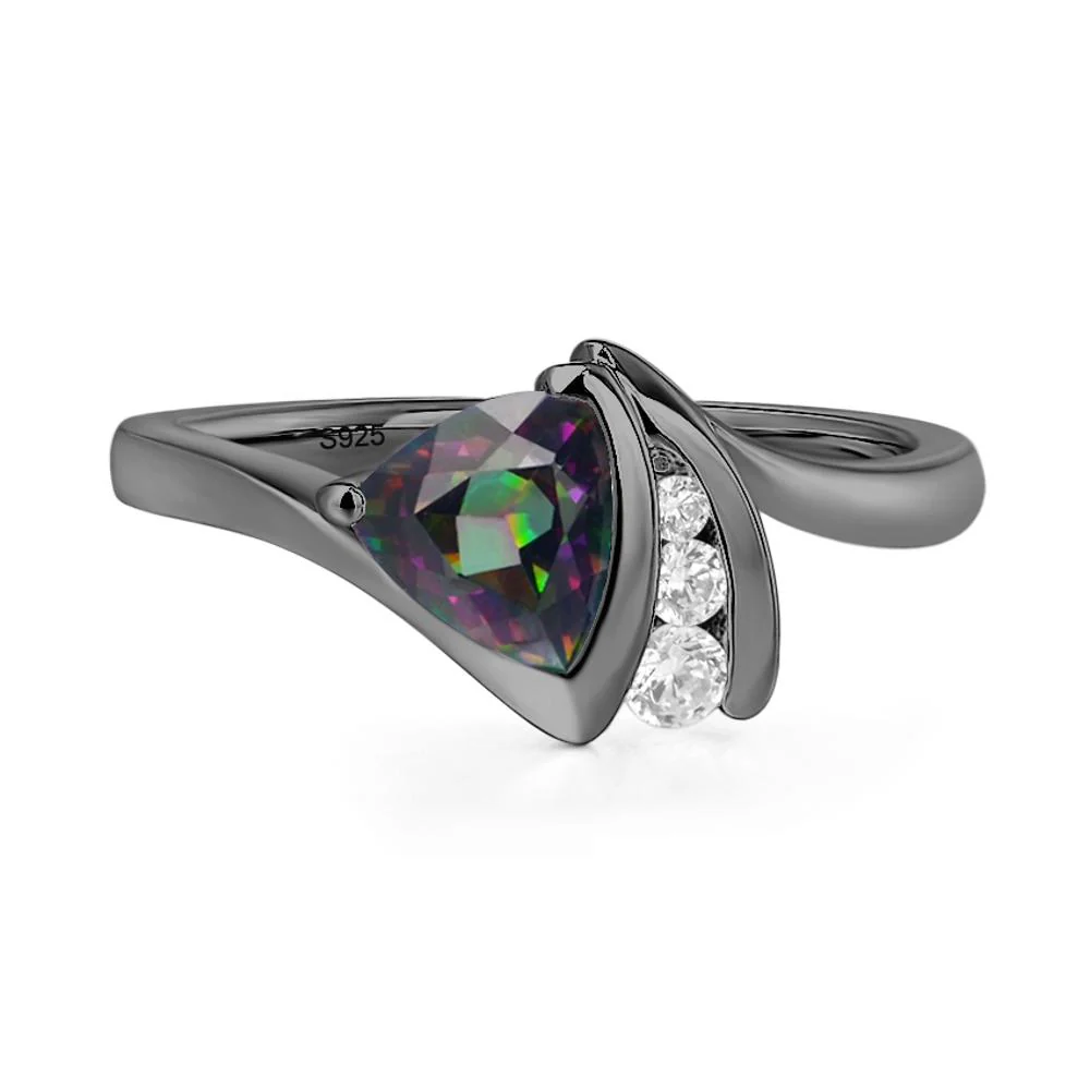 Mystic Topaz Sailboat Inspire Ring - Image 3