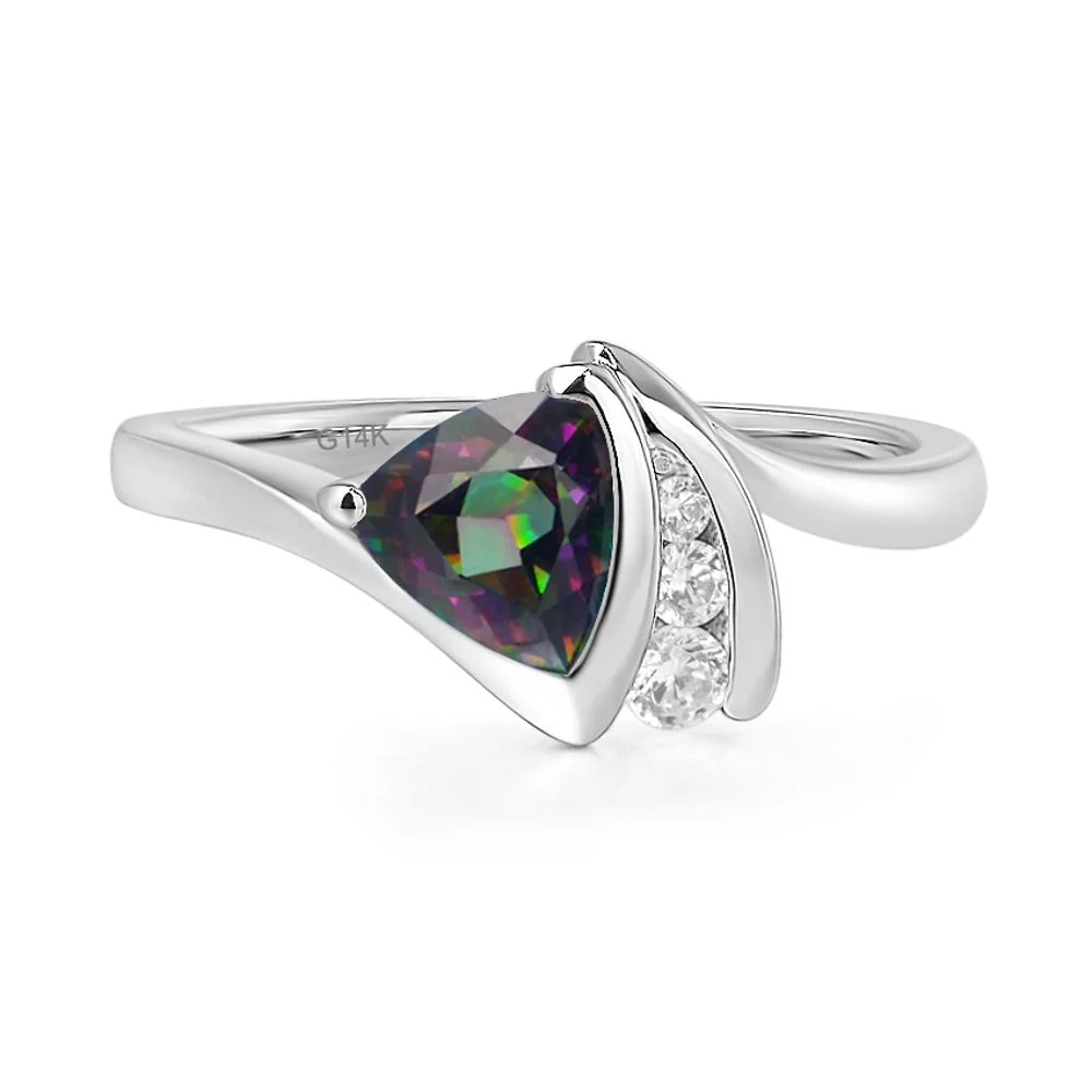 Mystic Topaz Sailboat Inspire Ring - Image 4